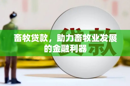柏乡畜牧贷款，助力畜牧业发展的金融利器