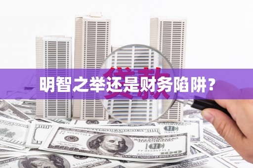 柏乡明智之举还是财务陷阱？