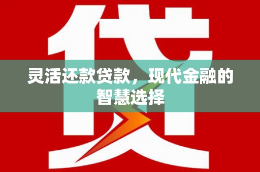 柏乡灵活还款贷款，现代金融的智慧选择