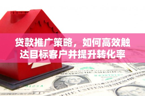 柏乡贷款推广策略，如何高效触达目标客户并提升转化率