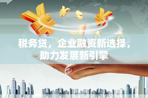 柏乡税务贷，企业融资新选择，助力发展新引擎
