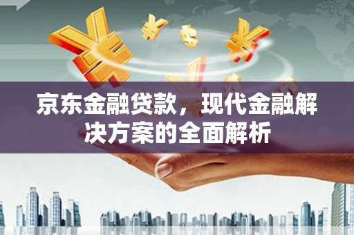 柏乡京东金融贷款，现代金融解决方案的全面解析