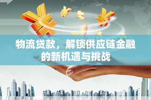 柏乡物流贷款，解锁供应链金融的新机遇与挑战