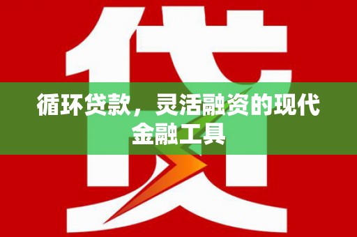 柏乡循环贷款，灵活融资的现代金融工具