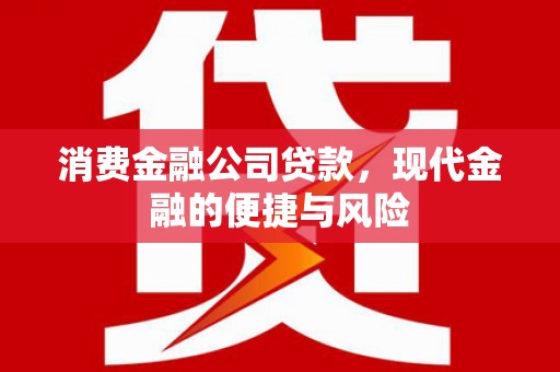 柏乡消费金融公司贷款，现代金融的便捷与风险