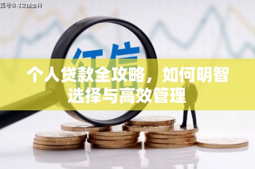 柏乡个人贷款全攻略，如何明智选择与高效管理
